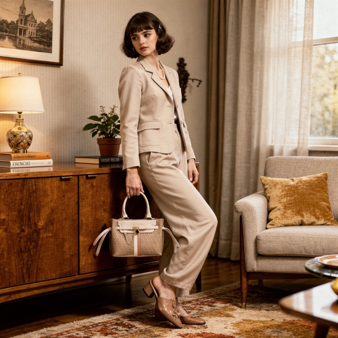 EMPORIO Khaki SHOULDER BAG