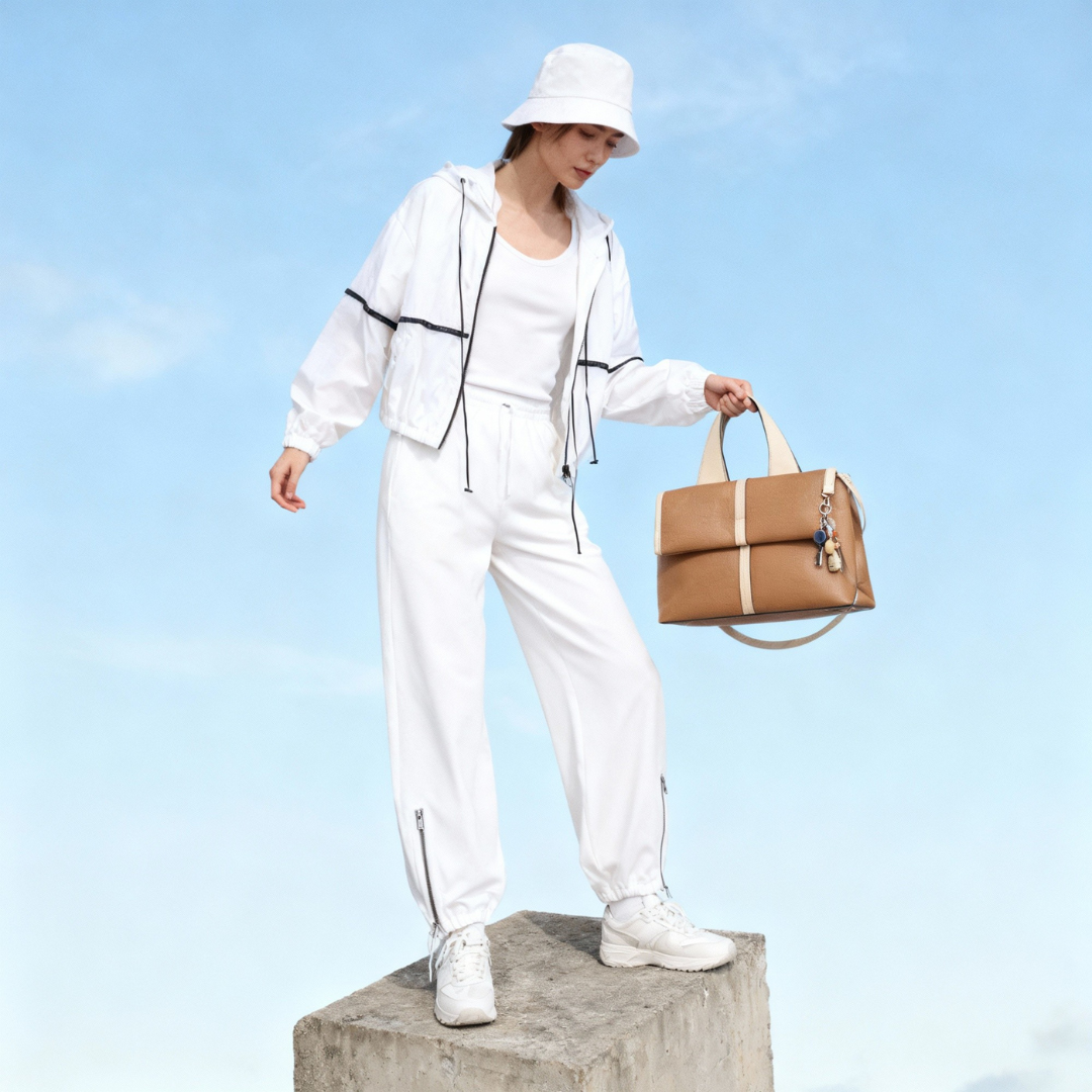 EMPORIO SELENE Tan HANDBAG