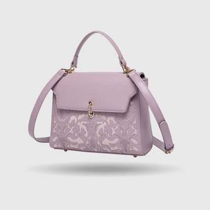 EMPORIO MESSENGER B Purple HANDBAG