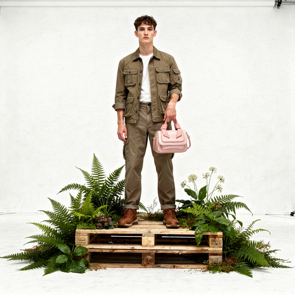 EMPORIO Pink SATCHEL BAG