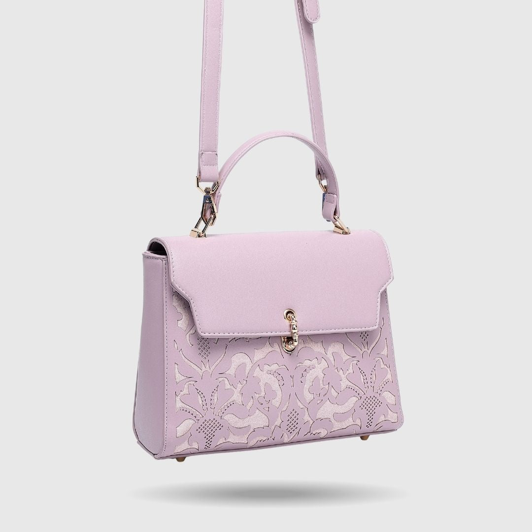 EMPORIO MESSENGER B Purple HANDBAG