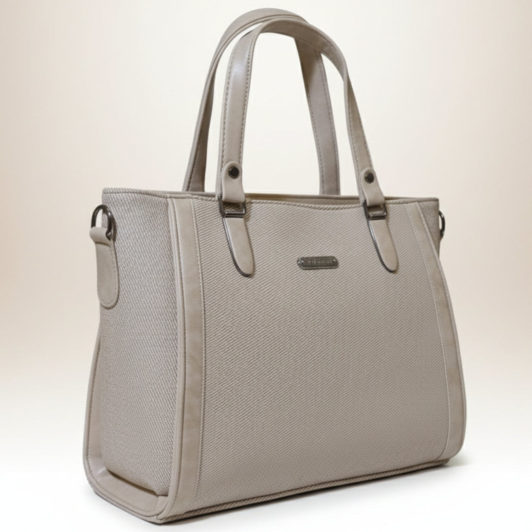 Rivaara Luxe Structured Tote Bag