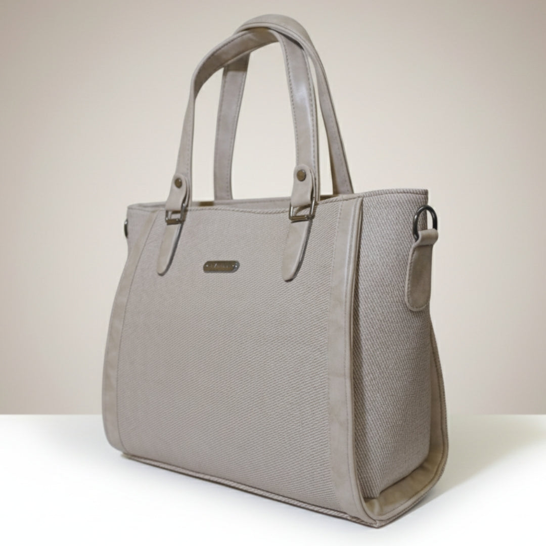 Rivaara Luxe Structured Tote Bag