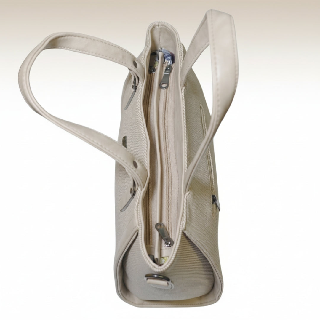 Rivaara Luxe Structured Tote Bag