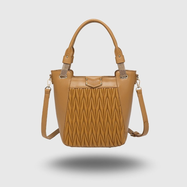 EMPORIO AURA Camel TOTE BAG