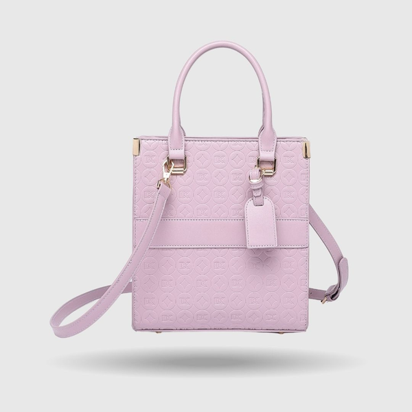 EMPORIO LARGE Purple TOTE BAG