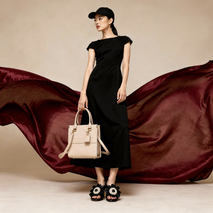 EMPORIO LARGE Khaki TOTE BAG