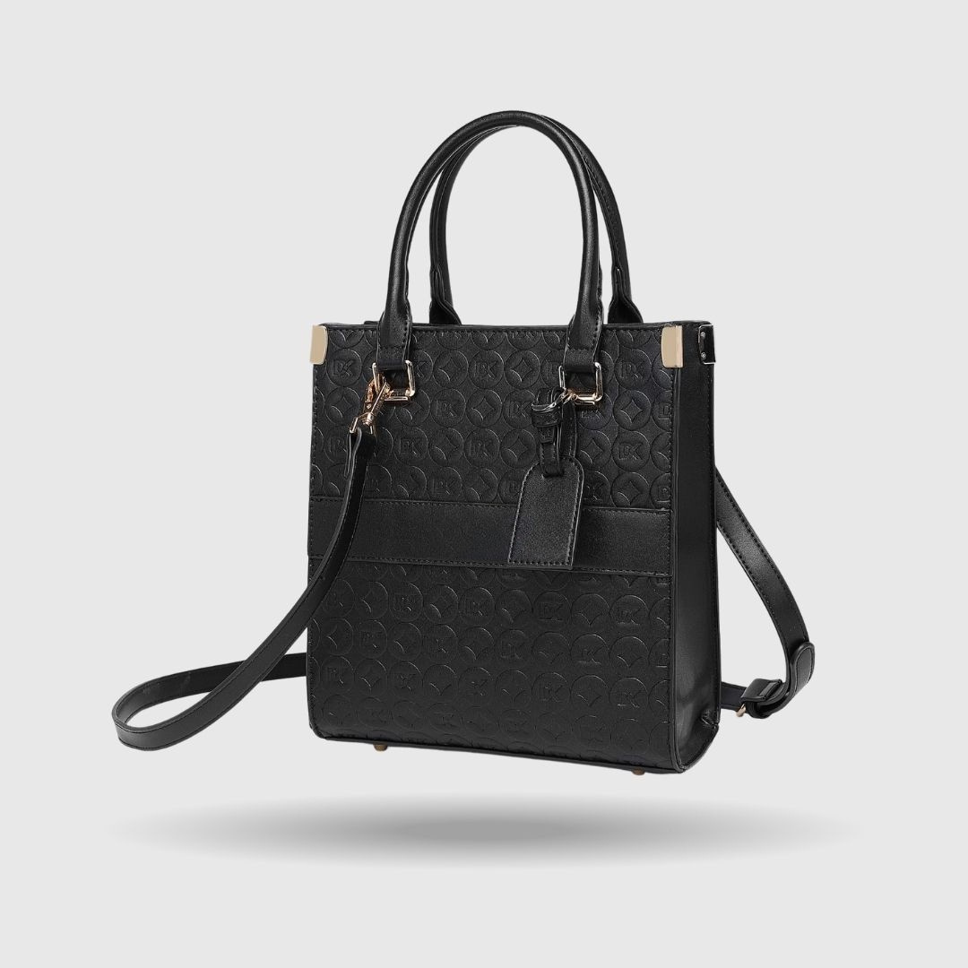 EMPORIO LARGE Black TOTE BAG