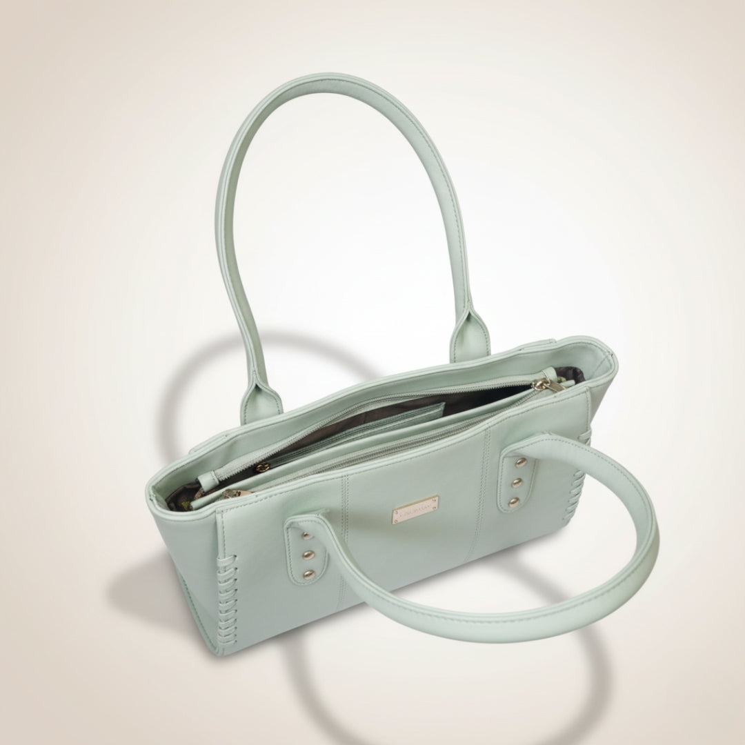 Rivaara Luxe Structured Tote Bag