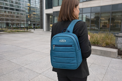 Telgo Sleek Cyan Backpack