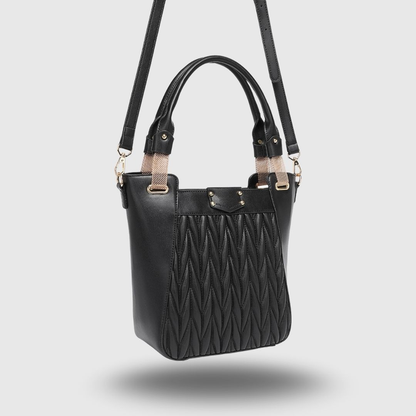 EMPORIO AURA Black TOTE BAG