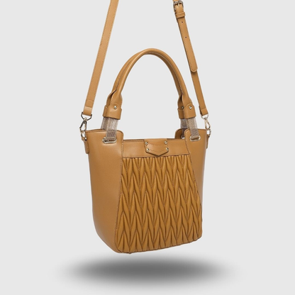 EMPORIO AURA Camel TOTE BAG