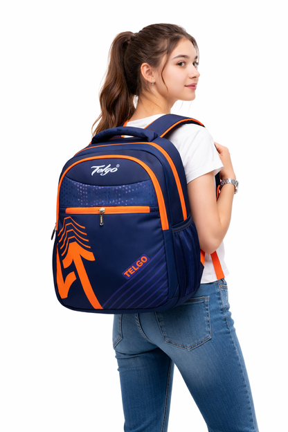 Telgo Blaze Rush Navy Backpack