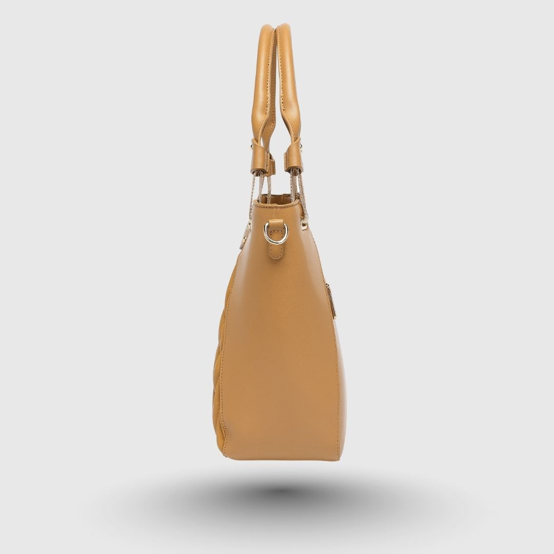 EMPORIO AURA Camel TOTE BAG
