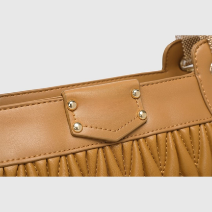 EMPORIO AURA Camel TOTE BAG