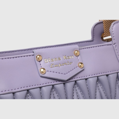 EMPORIO AURA Purple TOTE BAG