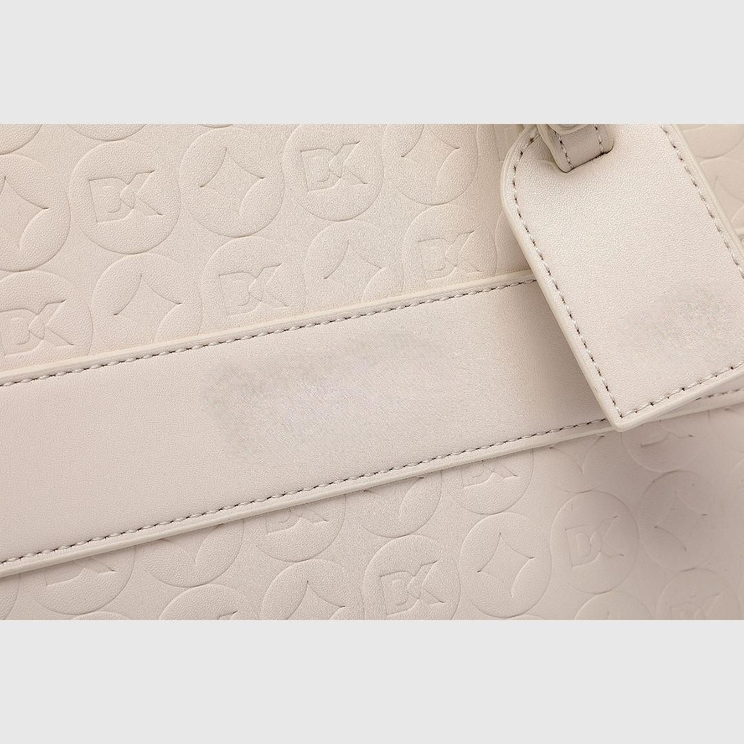 EMPORIO LARGE White TOTE BAG