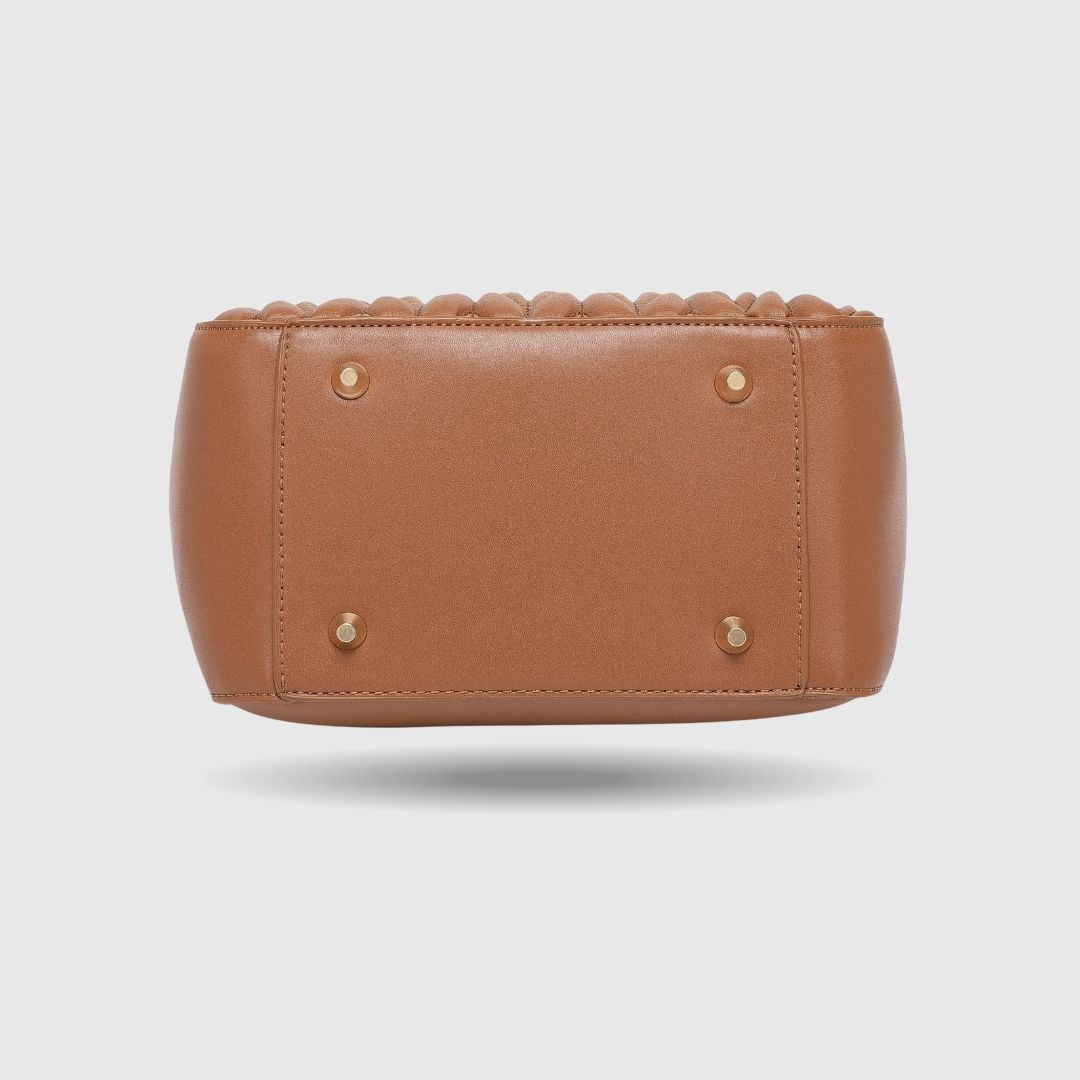 EMPORIO AURA Brown TOTE BAG