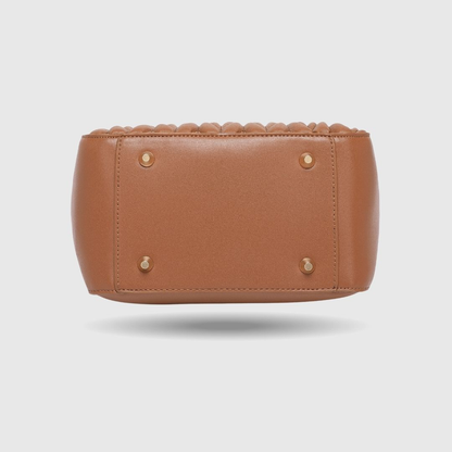 EMPORIO AURA Brown TOTE BAG