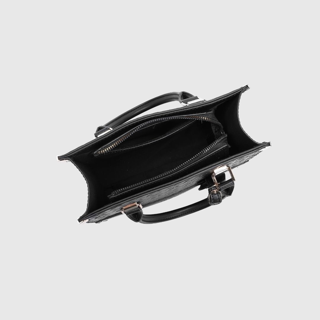 EMPORIO LARGE Black TOTE BAG