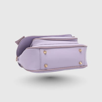 EMPORIO Purple SATCHEL BAG