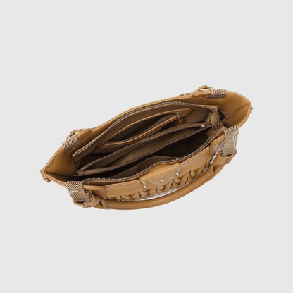 EMPORIO AURA Camel TOTE BAG