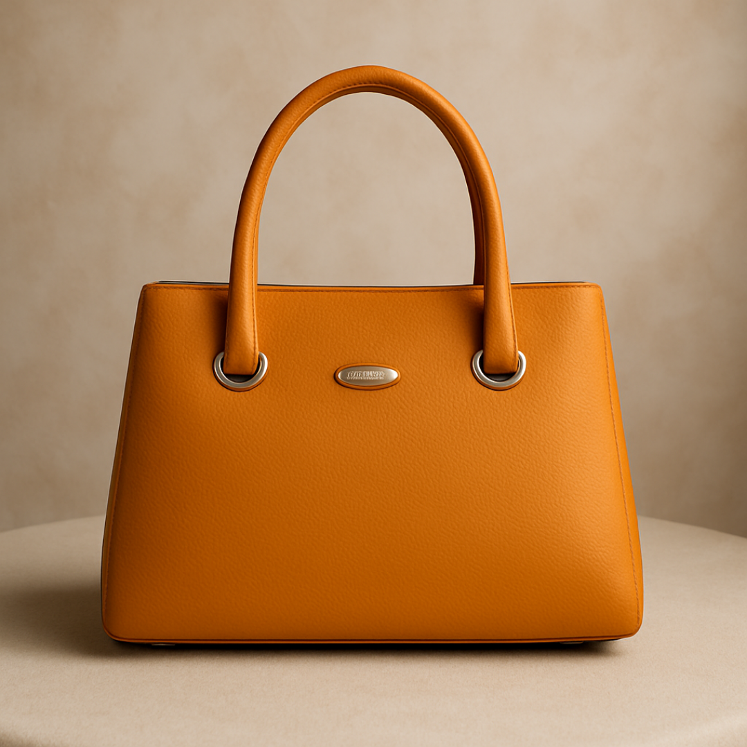 Caramel Brown Structured Tote HandBags For Women–Premium Everyday Handbag