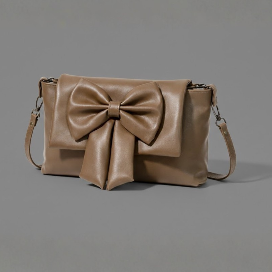 Olive Bow Crossbody Bag