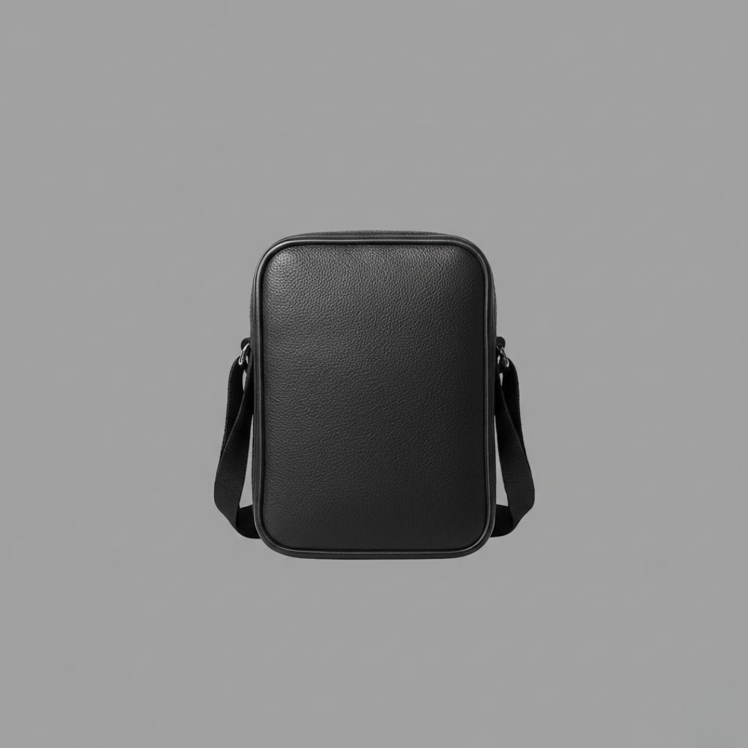 Men's Black Sling Bag