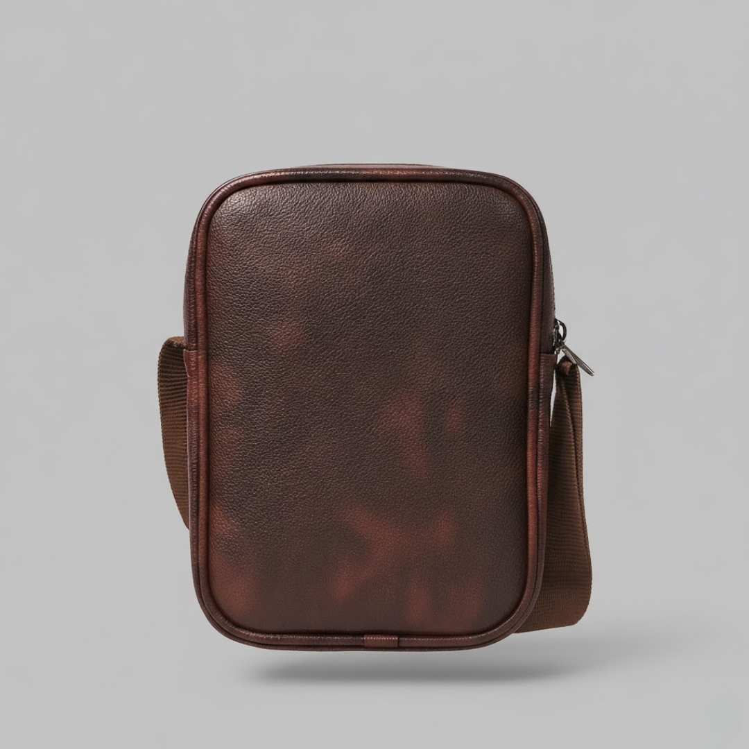 Men's Brown Sling Bag