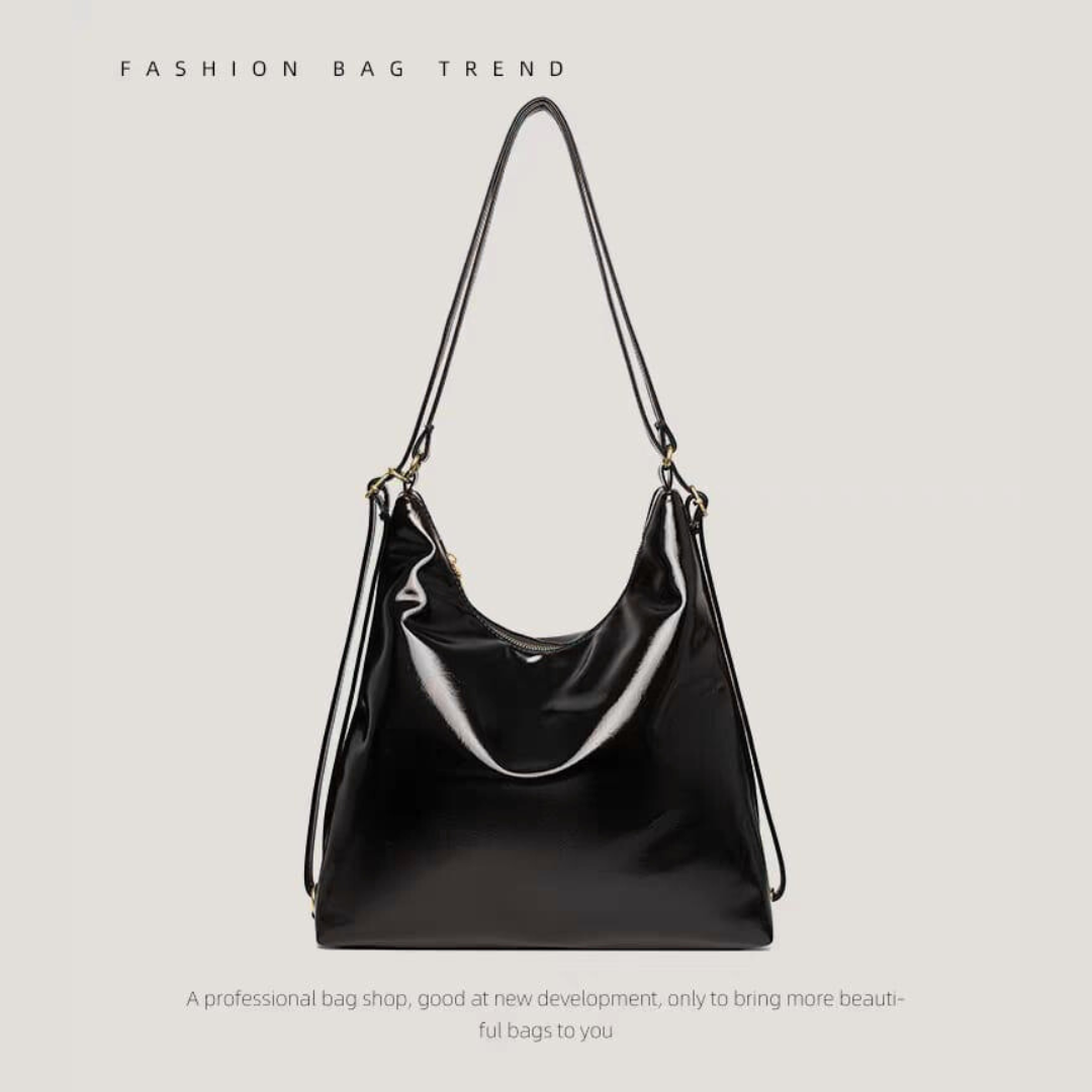 Premium Handcrafted Boho Chic Leather Shoulder and Tote Bag with Artistic Embossed Motif